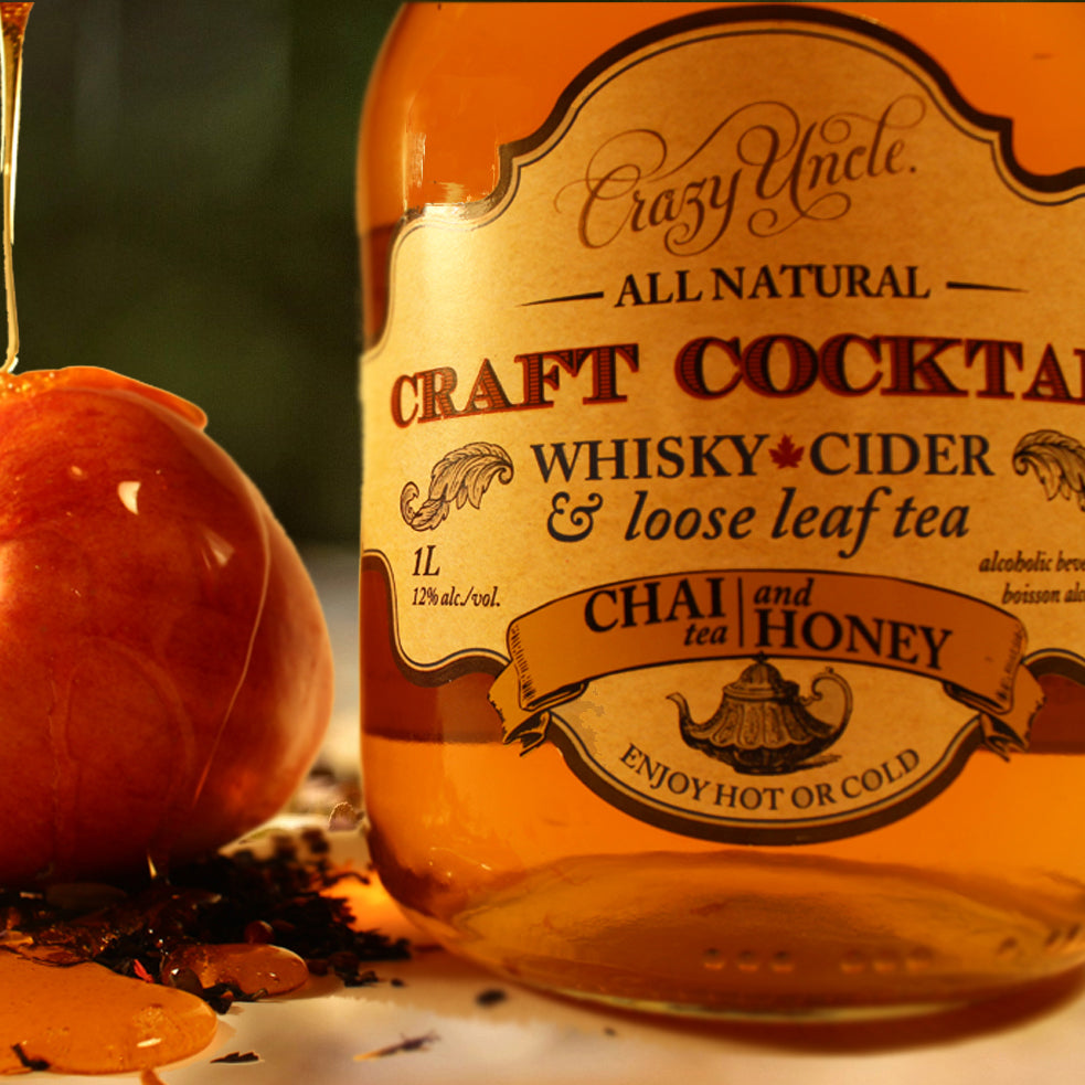 A Craft Cocktail of Whisky, Cider & Chai