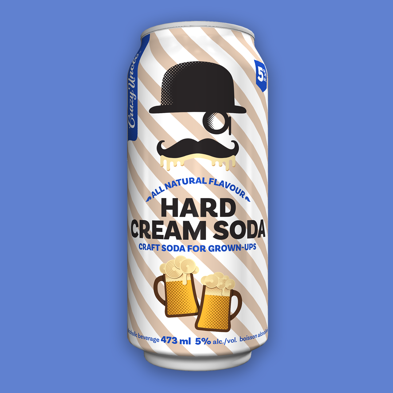 Hard Cream Soda (24 x 473mL)