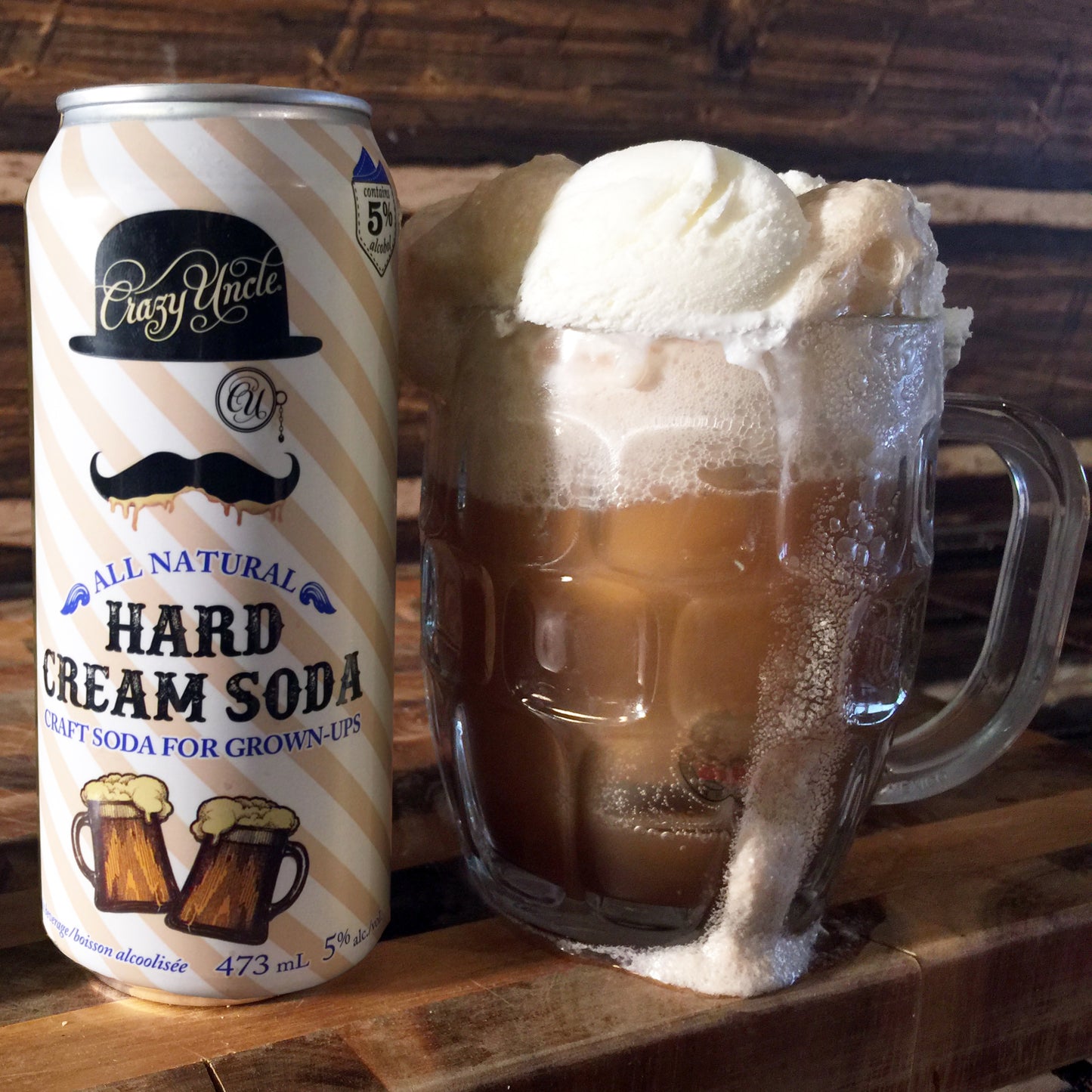 Hard Cream Soda (24 x 473mL)